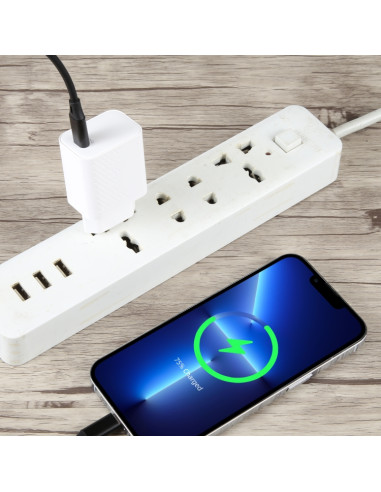 Caricatore USB-C 25W Puntini Bianco | Melacompro
