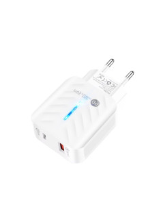 Caricabatterie USB 10W Doppia Porta Bianco | Melacompro