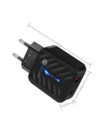 Caricabatterie USB 10W Doppia Porta Bianco | Melacompro