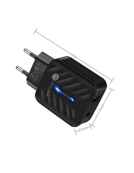 Caricabatterie USB 10W Doppia Porta Bianco | Melacompro