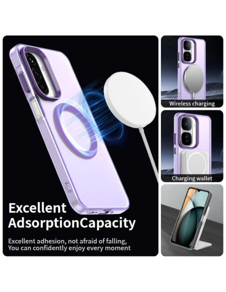 Cover Galaxy A17 4G PC TPU MagSafe Viola | Melacompro