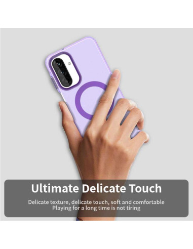 Cover Galaxy A17 4G PC TPU MagSafe Viola | Melacompro