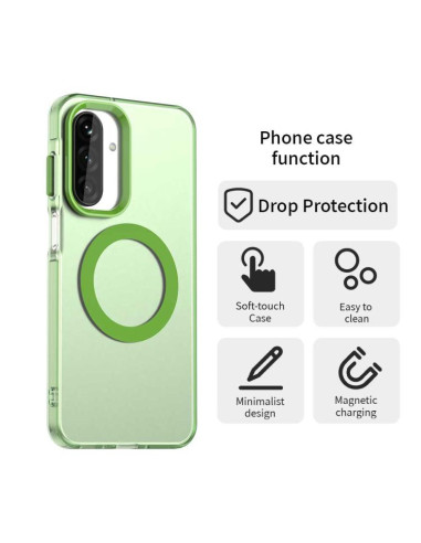Cover Galaxy A17 4G PC TPU MagSafe Verde | Melacompro