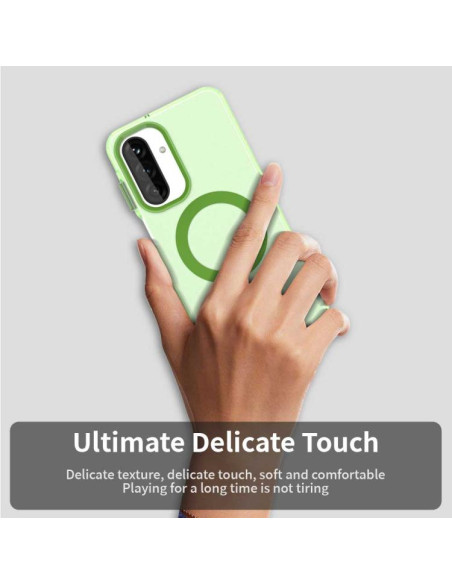 Cover Galaxy A17 4G PC TPU MagSafe Verde | Melacompro