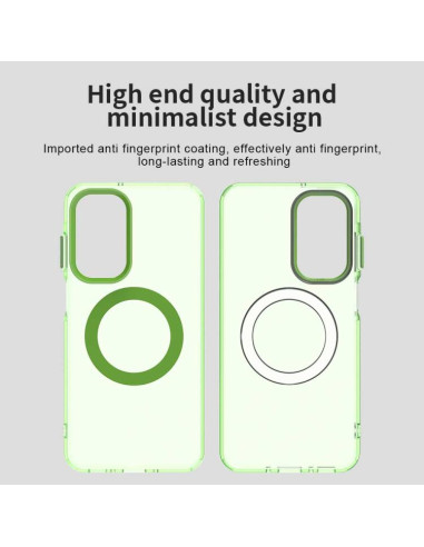 Cover Galaxy A17 4G PC TPU MagSafe Verde | Melacompro