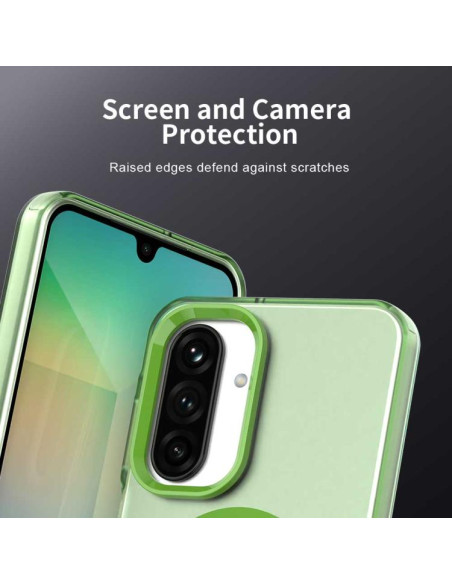 Cover Galaxy A17 4G PC TPU MagSafe Verde | Melacompro
