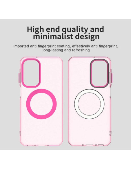 Cover Galaxy A17 4G PC TPU MagSafe Rosso | Melacompro