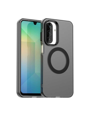 Cover Galaxy A17 4G PC TPU MagSafe Nero | Melacompro