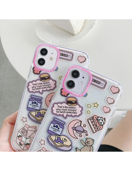 Cover iPhone 11 TPU Orso Luna | Melacompro