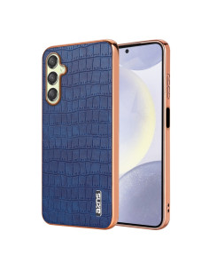 Cover Galaxy A16 5G TPU Texture Coccodrillo Verde Blu