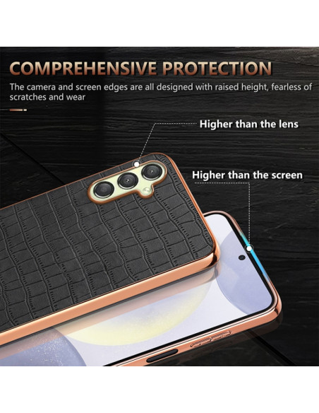 Cover Galaxy A16 5G TPU Coccodrillo Verde Blu | Melacompro