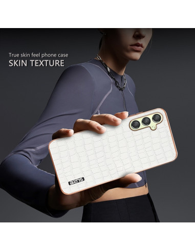 Cover Galaxy A15 TPU Coccodrillo Verde Bianco | Melacompro