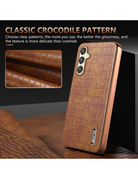 Cover Galaxy A15 TPU Coccodrillo Verde Blu | Melacompro