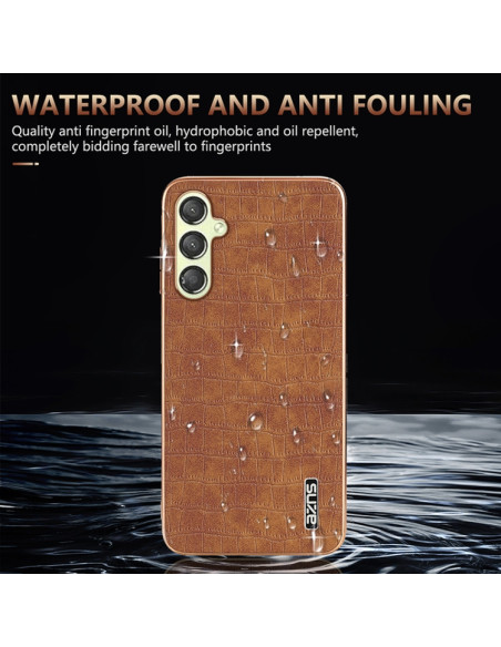 Cover Galaxy A15 TPU Coccodrillo Verde Nero | Melacompro