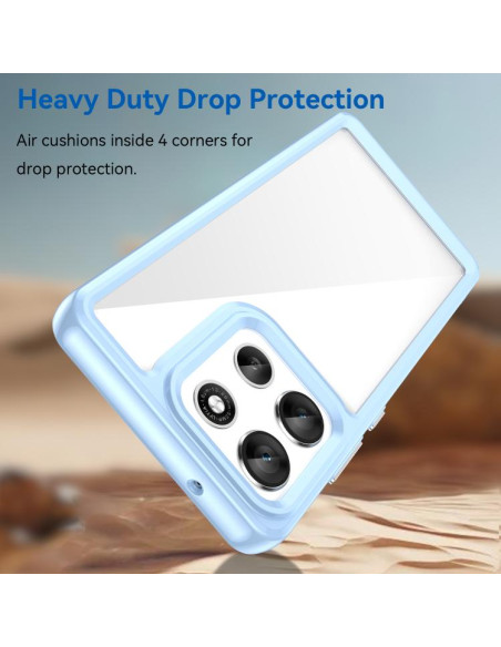 Cover Moto G86 5G Acrylic Hybrid TPU Colorful | Melacompro