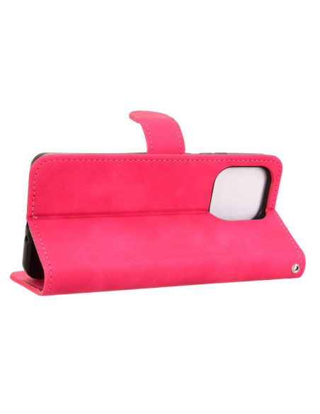 Cover Moto G86 Flip Leather Magnetica Rose | Melacompro