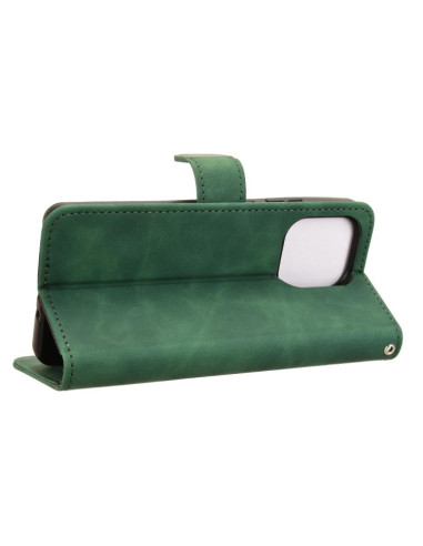 Cover Moto G86 Power 5G Pelle Nero Verde | Melacompro