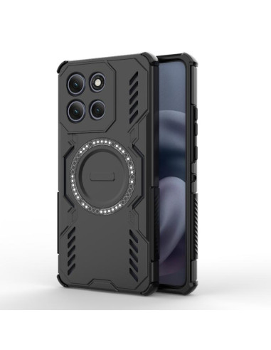 Cover Moto G86 Power 5G Viola Farfalla Nero | Melacompro