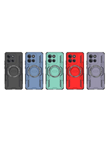 Cover Moto G86 Power 5G Viola Farfalla Nero | Melacompro