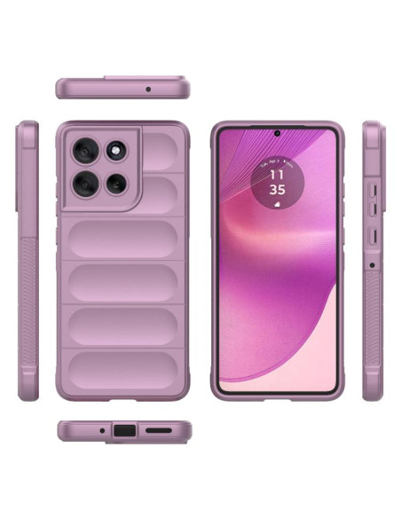 Cover Moto G86 5G Acrylic Hybrid TPU Viola | Melacompro