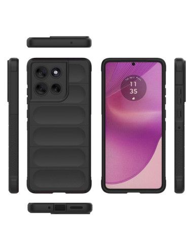 Cover Moto G86 5G Acrylic Hybrid TPU Nero | Melacompro