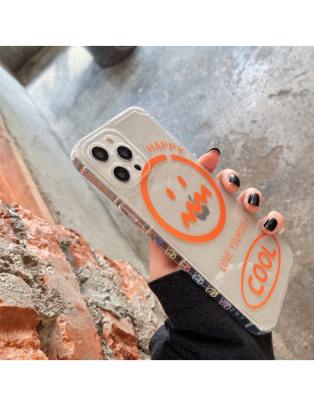 Cover iPhone 11 PC TPU Antiurto Arancione | Melacompro