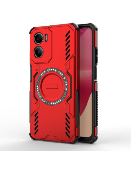 Cover Moto G05 4G Farfalla Viola Magsafe Rosso | Melacompro