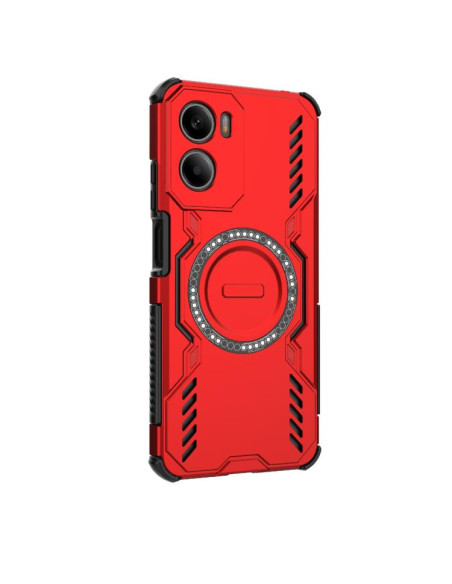 Cover Moto G05 4G Farfalla Viola Magsafe Rosso | Melacompro