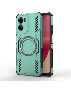 Cover Moto G05 4G Armor Magsafe Farfalla Viola Light Verde