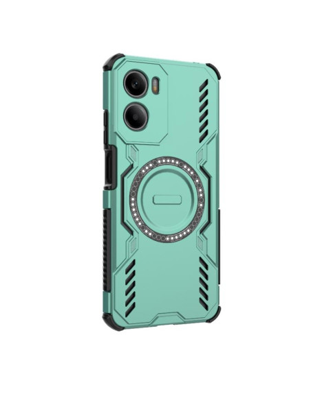Cover Moto G05 4G Farfalla Viola Magsafe Light Verde | Melacompro