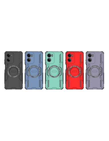 Cover Moto G05 4G Farfalla Viola Magsafe Light Verde | Melacompro