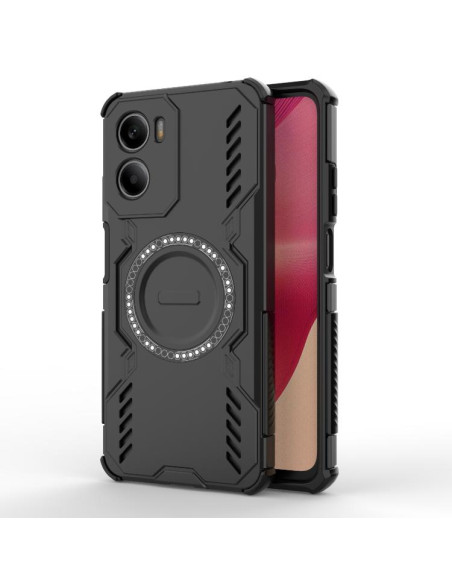 Cover Moto G05 4G Farfalla Viola Magsafe Nero | Melacompro