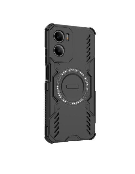 Cover Moto G05 4G Farfalla Viola Magsafe Nero | Melacompro