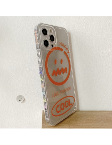 Cover iPhone 11 PC TPU Antiurto Arancione | Melacompro