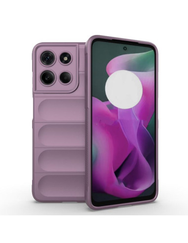 Cover Moto G15 4G TPU Nero Viola | Melacompro