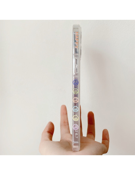 Cover iPhone 11 PC TPU Antiurto Arancione | Melacompro