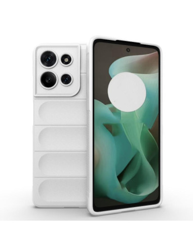 Cover Moto G75 5G TPU Rosso Vino Bianco | Melacompro