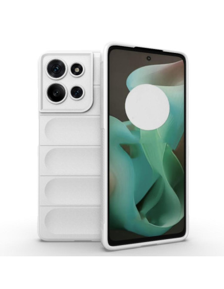 Cover Moto G75 5G TPU Rosso Vino Bianco | Melacompro