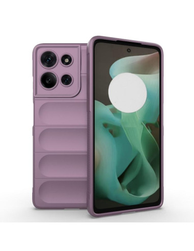 Cover Moto G75 5G TPU Rosso Vino Viola | Melacompro