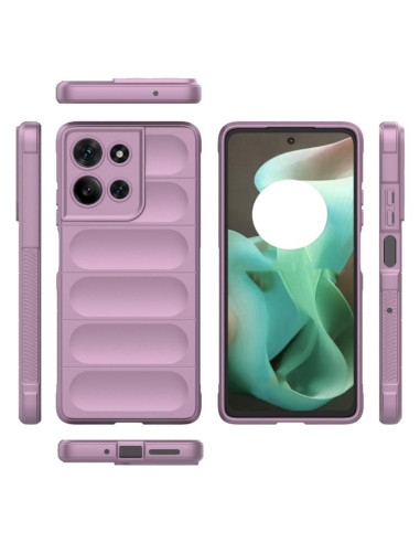 Cover Moto G75 5G TPU Rosso Vino Viola | Melacompro