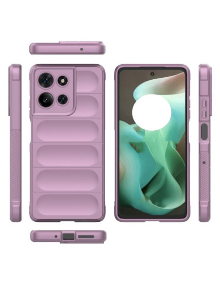 Cover Moto G75 5G TPU Rosso Vino Viola | Melacompro