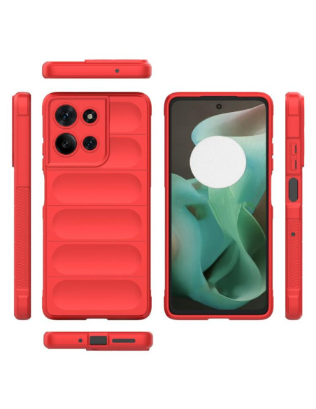 Cover Moto G75 5G TPU Rosso Vino | Melacompro
