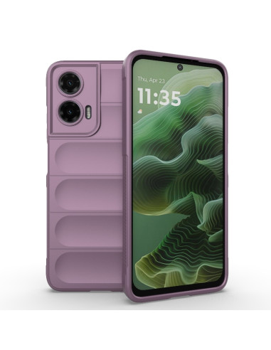 Cover Moto G35 5G TPU Rosso Vino Viola | Melacompro