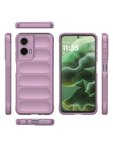 Cover Moto G35 5G TPU Rosso Vino Viola | Melacompro