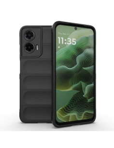 Cover Moto G35 5G TPU Rosso Vino Nero