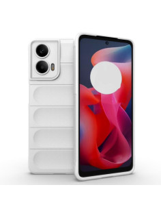 Cover Moto G24 4G TPU Blu Chiaro Bianco