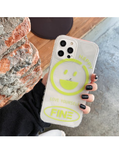 Cover iPhone 11 PC + TPU Antiurto con Anello Verde