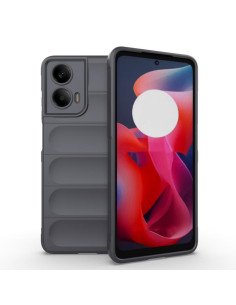 Cover Moto G24 4G TPU Blu Chiaro Dark Grigio