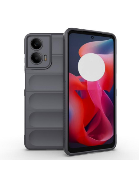 Cover Moto G24 4G TPU Blu Chiaro Dark Grigio | Melacompro