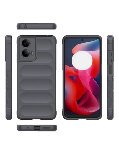 Cover Moto G24 4G TPU Blu Chiaro Dark Grigio | Melacompro